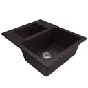 Врезная мойка Mixline Ml-gm21 50x60x19 см искусственный камень цвет шоколад