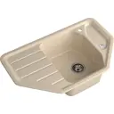 Врезная мойка Granfest C-800E кашемир 49x79x20 см мрамор цвет бежевый