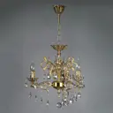 Люстра подвесная Mantra 2128-3_wp_tear_drop 6 м² теплый белый (желтый) свет цвет коричневый
