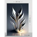 Картина на холсте First class images "Абстрактный танец" 60x100 см