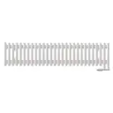 Радиатор трубчатый Guardo Torre 3D Aqua 3D-0300-20 BK-VER R9016(M) 200/98.2 20 секций боковое подключение сталь цвет белый матовый