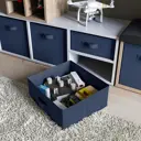 Короб Spaceo KUB Saphir 15x31x31 см 14.4 л полиэстер цвет синий