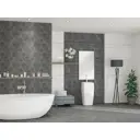 Плитка напольная Azori Hygge Grey 420x420 серая 1.23м2, цена за упаковку