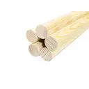 Рейка деревянная круглая Timber&Style 20x20x1000мм сосна Экстра комплект из 5 шт