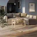 Журнальный столик прямоугольный Энкель 82 82x50x45 см светлый дуб