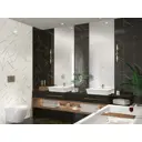 Настенная плитка Eletto ceramica Black&gold 508171101 24.2x70см 1.02 м² цвет черный, цена за упаковку
