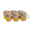 Набор кружек 6 шт 360 мл Elrington Аэрограф керамика цвет серый