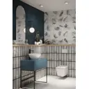 Керамическая плитка Keramin Брайт 00-002887 7.75x27.5см 0.554 м² цвет светло-серый, цена за упаковку