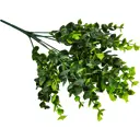 Искусственное растение Куст эвкалипта 36x22 см пластик цвет зеленый
