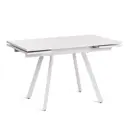 Обеденный стол прямоугольный Tetchair vigo 120-180x80 см ЛДСП цвет белый