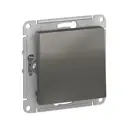 Выключатель встраиваемый Systeme electric AtlasDesign 247152 1 клавиша цвет сталь
