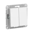 Переключатель встраиваемый Systeme electric AtlasDesign 247025 1 клавиша цвет белый