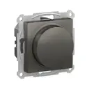 Диммер встраиваемый Systeme electric AtlasDesign 247595 400 Вт цвет стальной