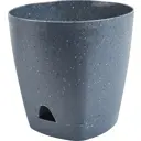 Горшок цветочный Ingreen Stone ø17 h16.5 см v2.5 л пластик темный серый