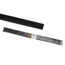 Термоусадочная трубка Tdm electric ТУТнг 4/2 цвет черный 1 м/100 м в упаковке