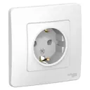 Розетка встраиваемая Schneider electric Blanca BLNRS001011 с заземлением цвет белый