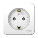 Розетка встраиваемая Schneider electric Blanca BLNRA110111 с заземлением цвет белый