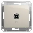 ТВ-розетка встраиваемая Schneider electric Glossa GSL000993 цвет молочный