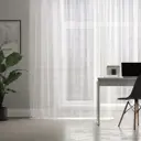 Тюль на ленте Inspire Luigi 250x280 см цвет белый