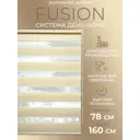 Рулонная штора Lm decor Фьюжн 20-01 светло-бежевый 78x160 2001078