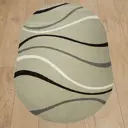 Ковер Фиеста 36110 36955 Овал (2.0) 200x250 см полипропилен