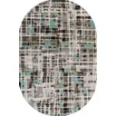 Ковер Принт Кенигсберг (95_24) Овал (4.0) 300x600 см полиамид