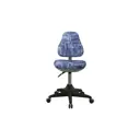 Офисное кресло Бюрократ KD-2 59x58x32 см текстиль цвет серый/ темно-синий