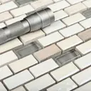Мозаика Вива Ideal 8*12*25 306*269 керамика, 30.6x26.9 см, цвет серый