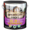 Краска-антисептик от плесени Древощит Profi Фасад Декор 3в1 цвет махагон 2.5 л