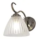 Настенный светильник Arte perfetto Luce 3333.7679.1w.ab цвет коричневый