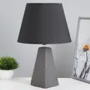 Настольная лампа Risalux альберта E27 40 Вт 25x25x36см gmv-0277 9724578 цвет серый/серебристый