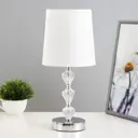 Настольная лампа Risalux ванесса E14 40 Вт 22.5x22.5x28 см gmn-0241 9627123 цвет белый