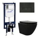Комплект инсталляция с унитазом Ceruttispa Ct10280 10280 цвет черный