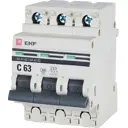 Автоматический выключатель EKF 63 C63 А 4.5 kA