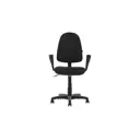 Офисное кресло Фабрикант Престиж+ 58x58x26 см текстиль цвет черный