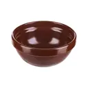 Салатник Борисовская Керамика 3032261]KB 13x13x5.50 см фарфор цвет темно-коричневый