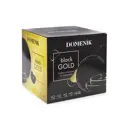 Столовый сервиз 16 предметов 4 персоны Domenik DM3017 стекло цвет черное золото
