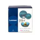 Столовый сервиз 16 предметов 4 персоны Luminarc S3458 стекло цвет топаз