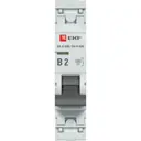 Автоматический выключатель Ekf PROxima ВА 47-63N 1P C2 А 6 кА M636102B