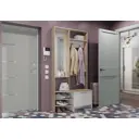 Комплект мебели для прихожей Bts Тео 96x196x36.20 см ЛДСП цвет бежевый