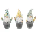 Набор 3 фигурок декоративных Три гнома