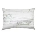 Декоративная подушка Басон НЛ/21-109, 50x35 см, цвет белый, зеленый