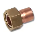 Переход с накидной гайкой Sanha 5240G 3/4"x18 мм ВР-ВП медь