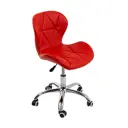 Офисное кресло Gemlux GL-HC003 47x81x36 см искусственная кожа цвет красный