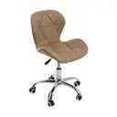 Офисное кресло Gemlux GL-HC003 47x81x36 см искусственная кожа цвет коричневый