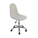 Офисное кресло Gemlux GL-HC004 44x80x38 см искусственная кожа цвет белый
