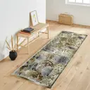 Ковер вискозаСимфония/28X 75x150 см цвет мультиколор