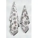 Полотенце Arya home Diana для ванной 70x140 см цвет белый