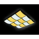 Люстра потолочная светодиодная Ambrella light FS1520 WH_SD 288W D810x720 нейтральный белый свет
