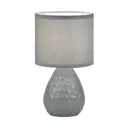 Настольная лампа Escada 10168/l grey цвет серый/серебристый